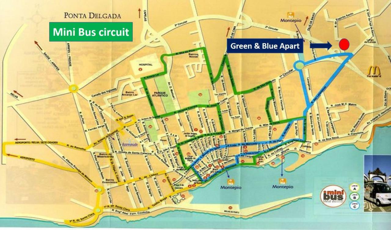Green & Blue 3 Bedrooms Ponta Delgada  Exterior photo